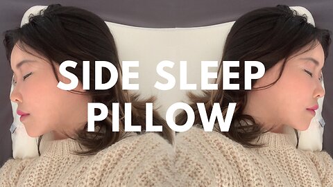 Choose side sleeping pillow for side sleeping