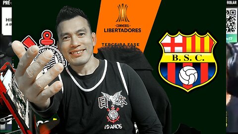 AO VIVO! Corinthians x Barcelona de Guayaquil – Jogo de Volta da Libertadores! ⚽🔥