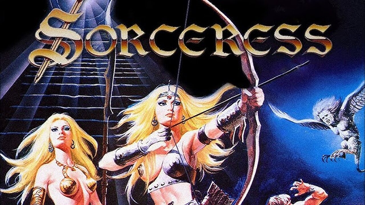 Sorceress (1982 Full Movie) | Adventure-Fantasy/Sword & Sorcery | Leigh Harris | Summary- Tomboy twins (Leigh Harris) go questing for revenge around angry gods, zombies and monkey men.