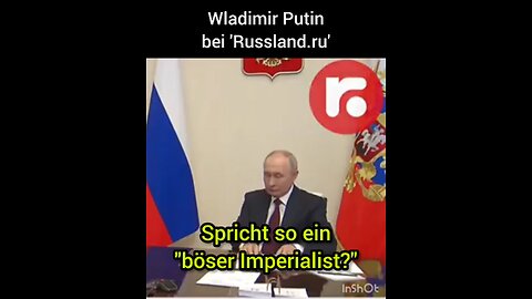 Wladimir Putin über ukrainische Ressourcen