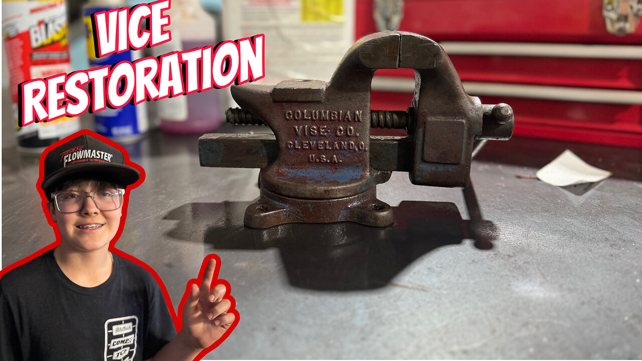 I restore this old vice!
