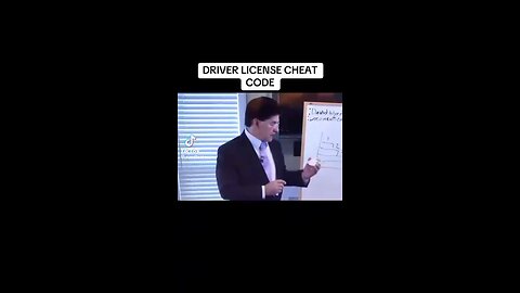 Drivers license cheat code