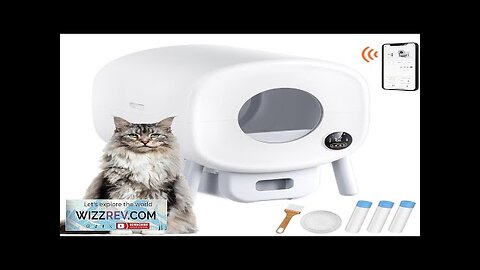 VEVOR 75L Self Cleaning Cat Litter Box with Odor Removal APP Control Review