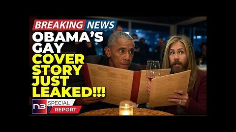 BREAKING - Obama's Gay Cover Story Just Leaked And Jennifer Aniston is Literally Shaking