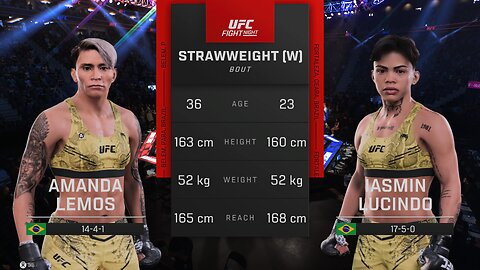 UFC 313 Amanda Lemos Vs Iasmin Lucindo Women's Strawweight Bout