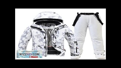 Men and Women Winter Clothes Women Ski Snow Wear Suit Sets Snowboarding Review