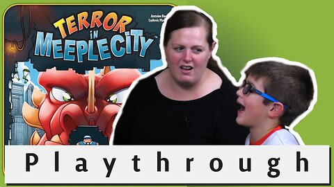 Let's Play Terror in Meeple City (Rampage) Board Game Knight's of the Round Table