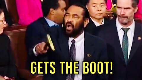 Democrat Al Green just got KICKED OUT of the House Chamber!