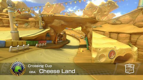 Mario Kart 8 Deluxe Grand Prix Mode - Part 35 - Crossing Cup 100cc