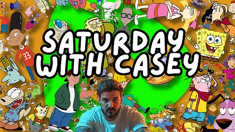 90's Cartoons, Chill Vibes, Good Conversations - SATURDAYS WITH CASEY