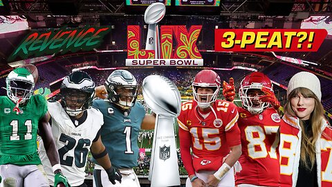 Superbowl Bowl 59 | Kansas City Chiefs vs Philadelphia Eagles | 3-Peat or Revenge | Live Reaction