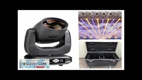 6 pieces with flycase Disco Christmas 310w Moving Head Beam Stage DJ Review