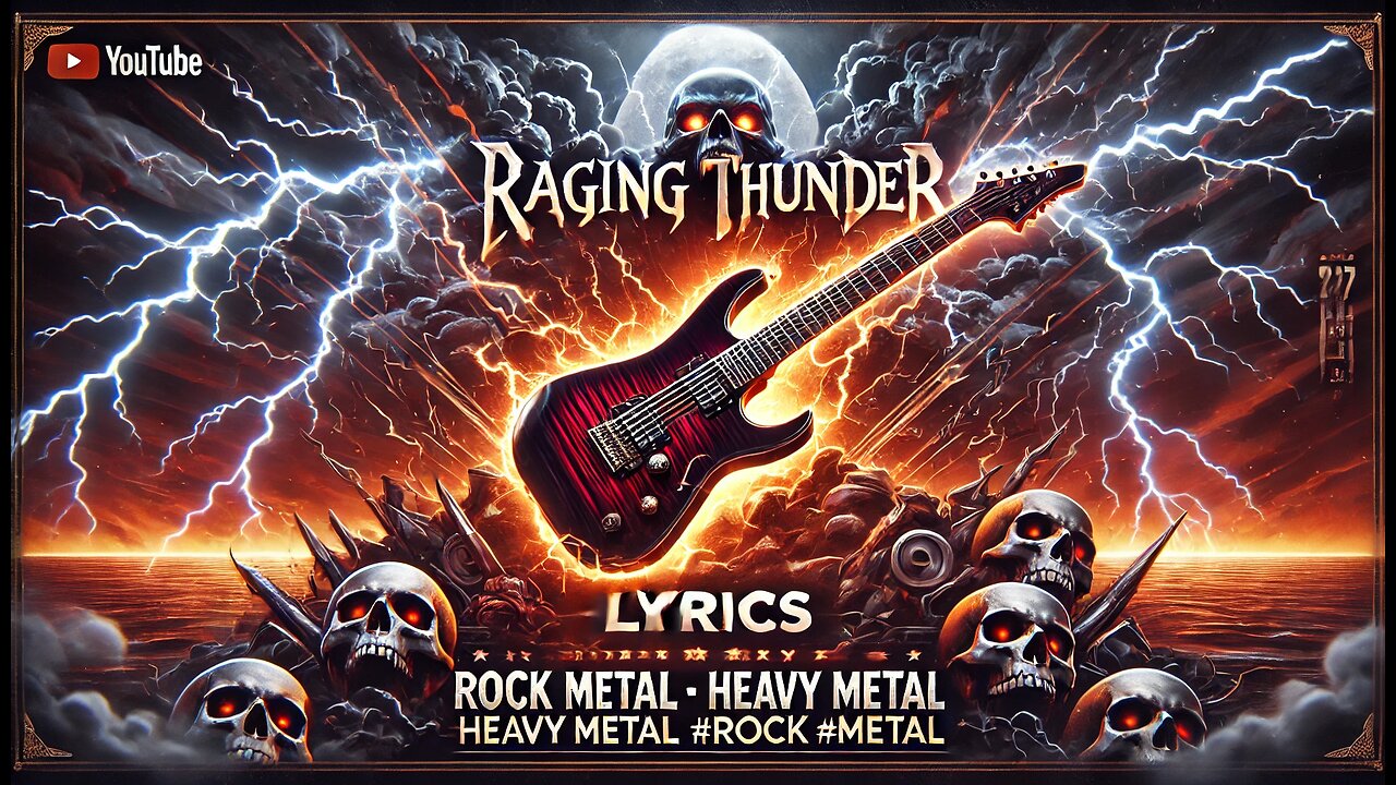 Raging Thunder [LYRICS] - The Song That Will Shake Your Soul! ⚡🔥 | Rock & Heavy Metal at Its Best! #rock #metal