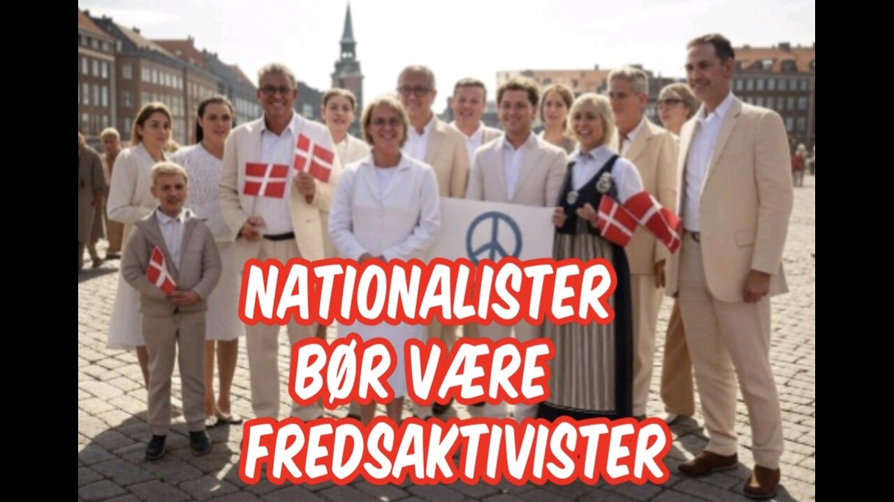 Nationalister bør være fredsaktivister 🕊