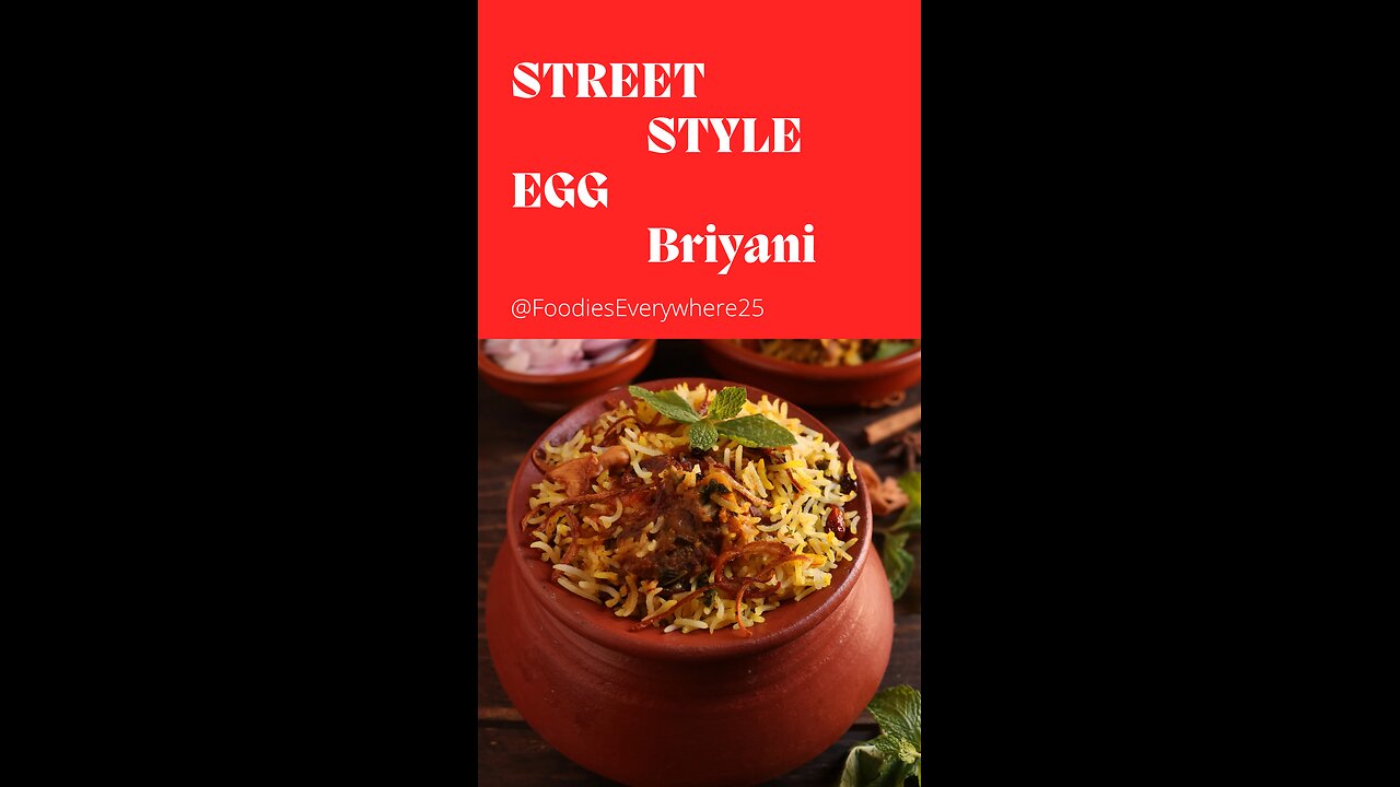 SPECIAL EGG BRIYANI