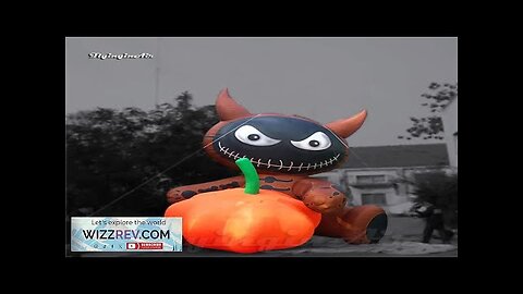 Personalized Outdoor Halloween Character Giant Advertising Inflatable Evil Cat Balloon Review