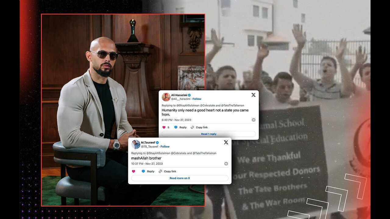 Andrew Tate on Palestine