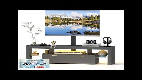 Redkey Modern TV Stand with Mount TV Console with 2AC Outlets Review