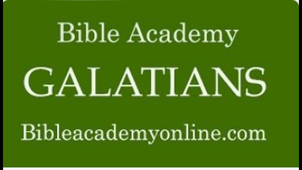 Galations 1:4b Lesson 2