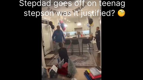 Stepdad rages at stepson