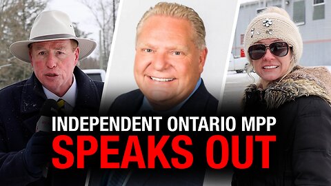 Ontario's lone Independent MPP seeks re-election despite smear campaign