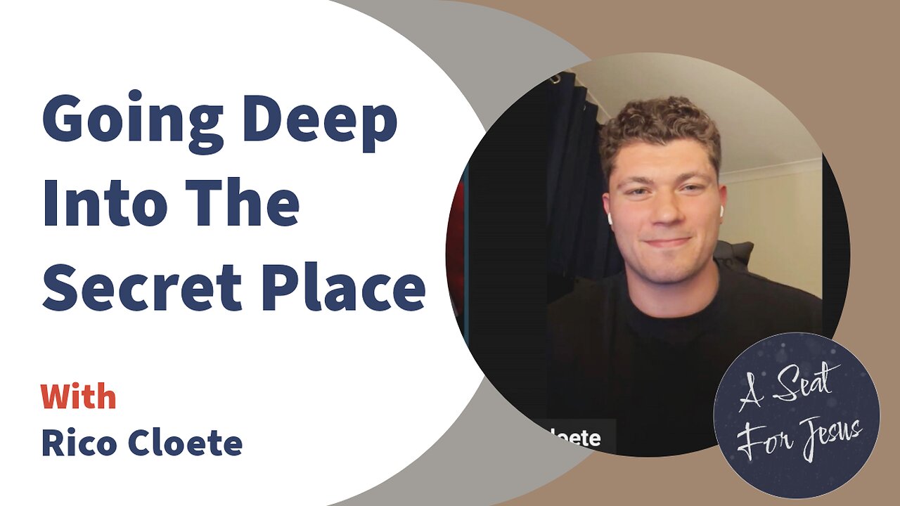 Going Deep Into The Secret Place - with Rico Cloete - Episode 1