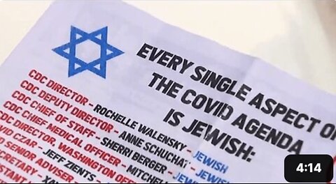 Zionists "Fake Jews" Created The Plandemic & Poison Injections To Cause Genocide! THAT'S A FACT!