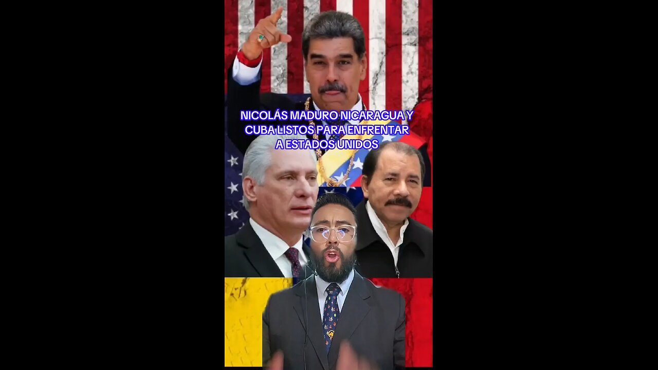 IMPORTANTE:NICOLÁS MADURO NICARAGUA Y CUBA LISTOS PARA ENFRENTAR A ESTADOS UNIDOS Y LA OTAN