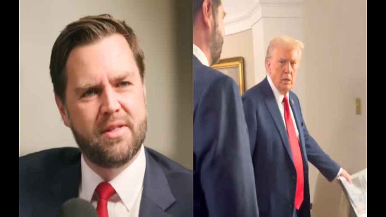 See It JD Vance has Most Relatable Reaction to Entering Oval Office for the First Time