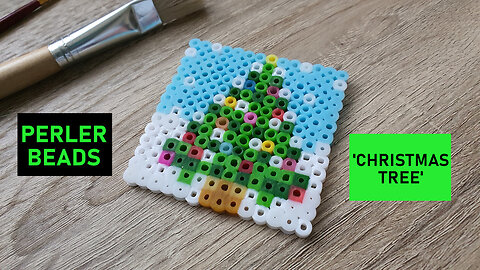 Perler Beads - Christmas Tree