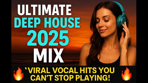 🔥 Ultimate Deep House 2025 Mix – Viral Vocal Hits You Can't Stop Playing! 🔥