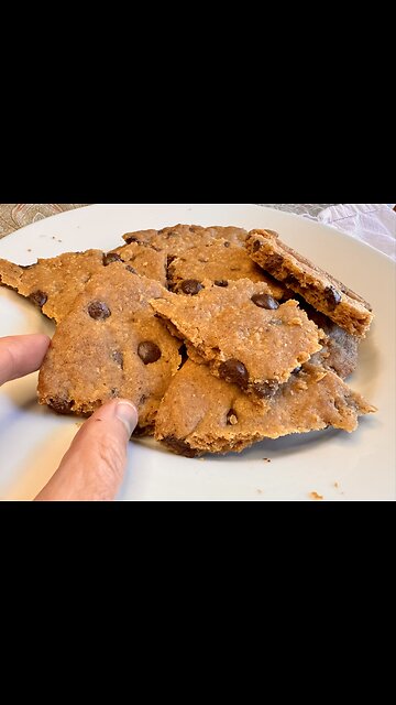 Brown Butter Chocolate Chip Cookie Bark!