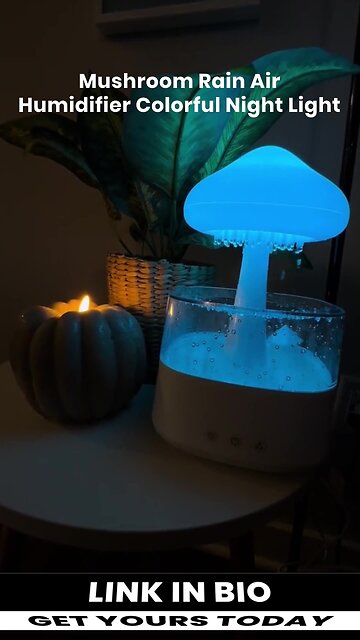 Mushroom-Shaped Air Humidifier