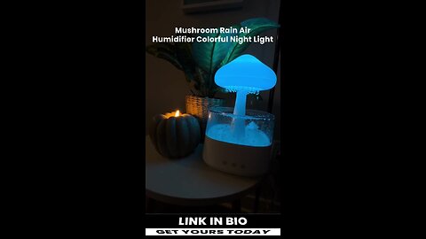 Mushroom-Shaped Air Humidifier