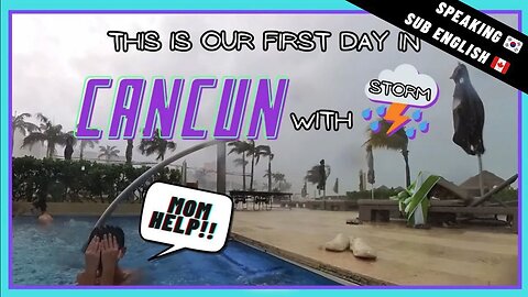 The first day in Cancun with bad luck [ep1] 🇲🇽