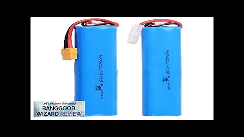 7.4V 7000mAh 20C 2S LiPo Battery XT60/Tamiya Plug for HengLong 3818 3889 Review