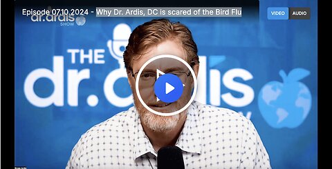 Why Dr. Ardis, DC is scared of the Bird Flu