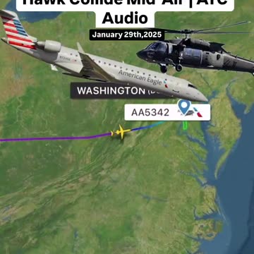 American Airlines & Black Hawk Collide Mid-Air | ATC Audio NOT GOOD