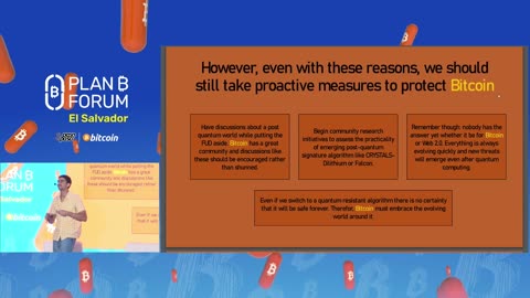 Bitcoin in a Quantum Future - Plan ₿ Forum El Salvador 2025