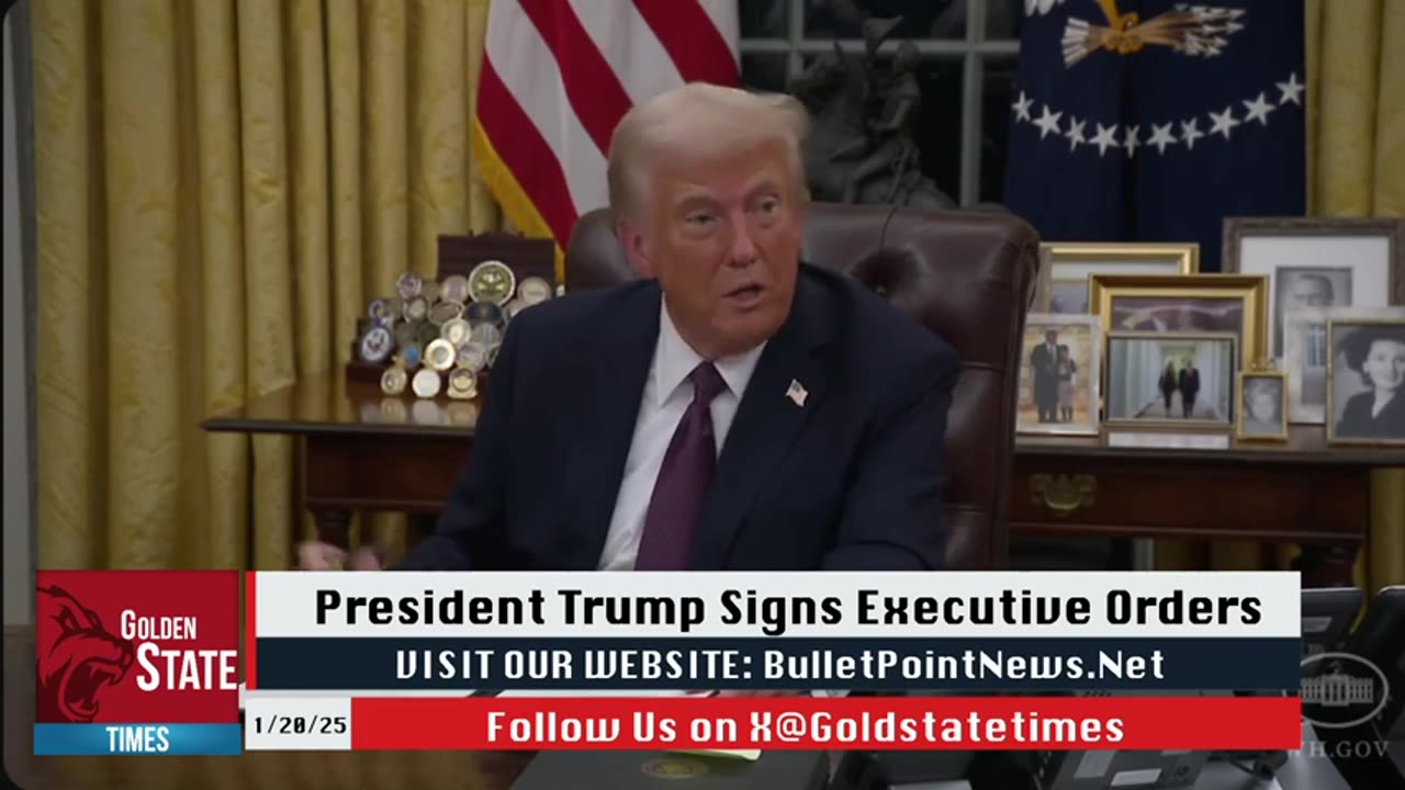 URGENT PRESS CONFERENCE: Trump Signs SHOCKING Executive Orders from the Oval Office!