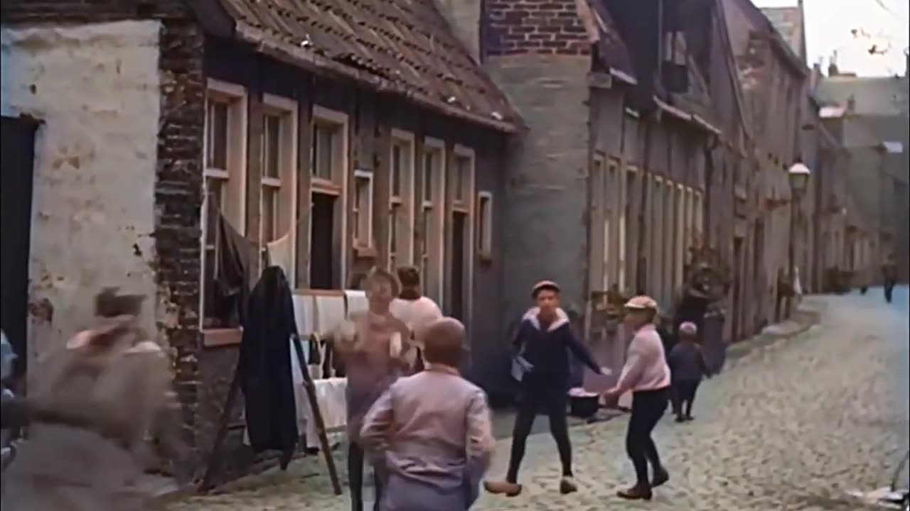Netherlands (Groningen) in 1919: A Colorful Journey Through Time