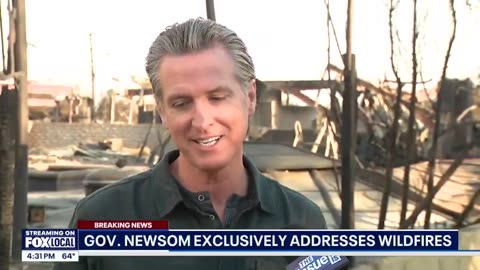 Gov. Newsom addresses wildfires