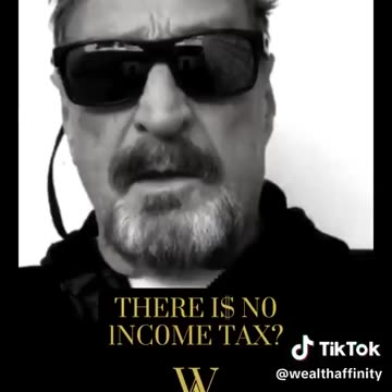 John McAfee Explains Income Tax