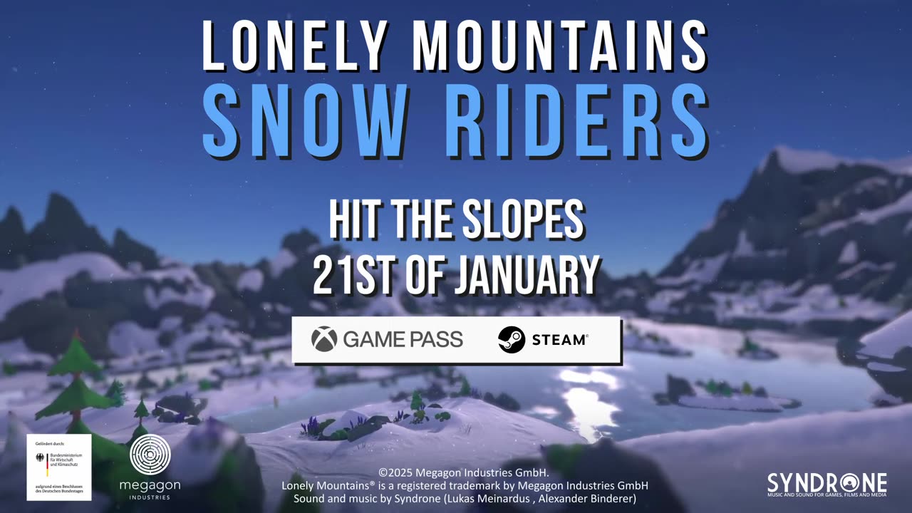 Lonely Mountains： Snow Riders - Official Release Date Trailer