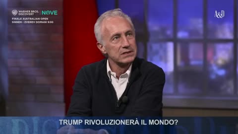 Marco Travaglio in tv sul 47°Presidente degli Stati Uniti d'America Donald John Trump.Trump rivoluzionerà il mondo?