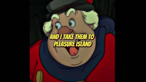 Evil Disney scene (pleasure island)