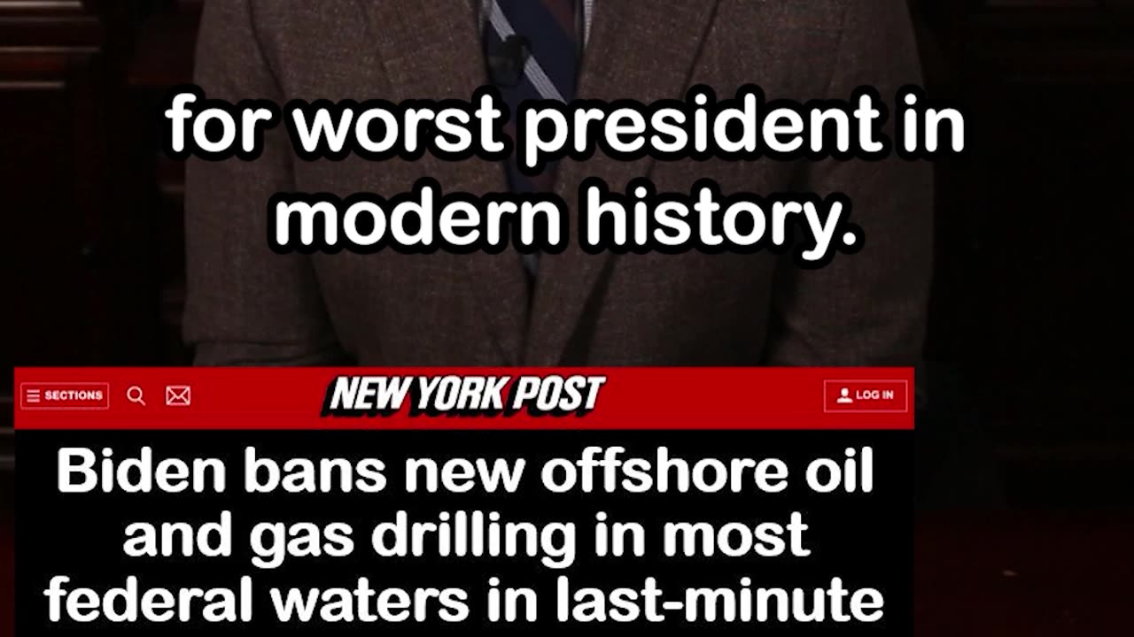 Biden Blocks Offshore Drilling: Last-Minute Move Against Trump