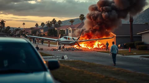 Tragic Small Plane Crash in Southern California Claims Lives #usa #news