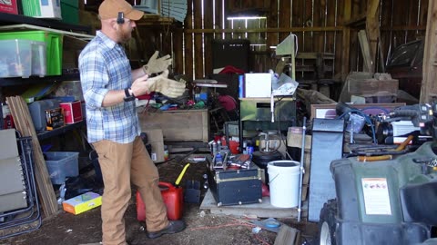 Restoring a 200 Year Old Farmhouse: Cleaning Out The Barn Part 1