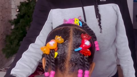 Cute baby girl hairstyle